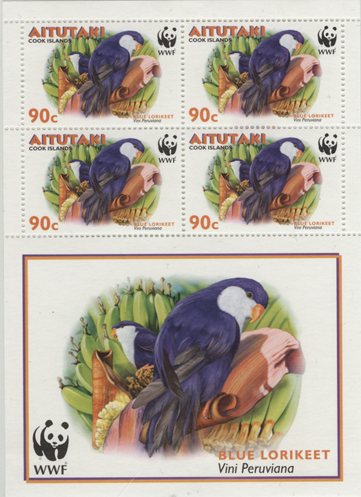 Aitutaki Banana Stamp