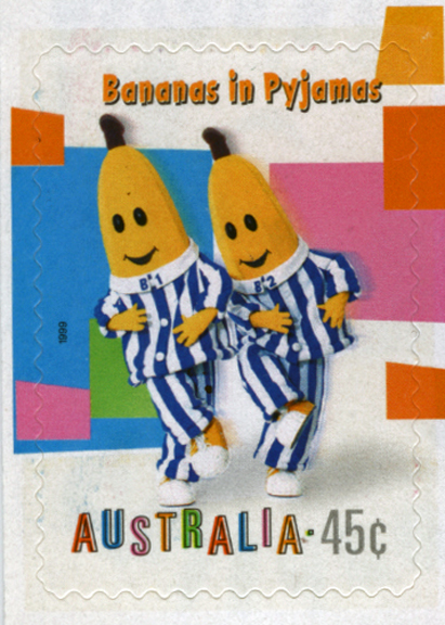 Australia Banana Stamp