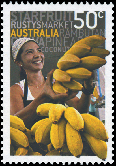 Australia Banana Stamp