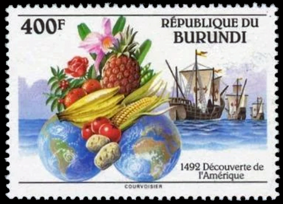 Burundi Banana Stamp