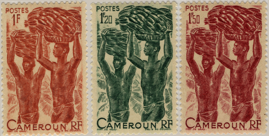 Cameroun Banana Stamp