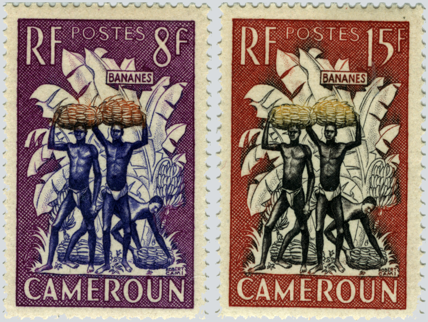 Cameroun Banana Stamp