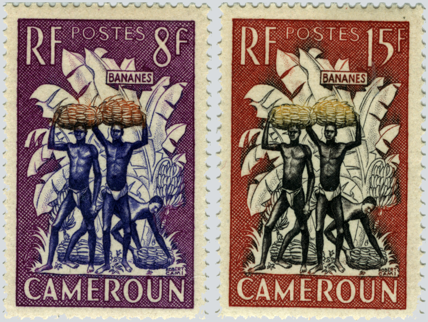 Cameroun Banana Stamp