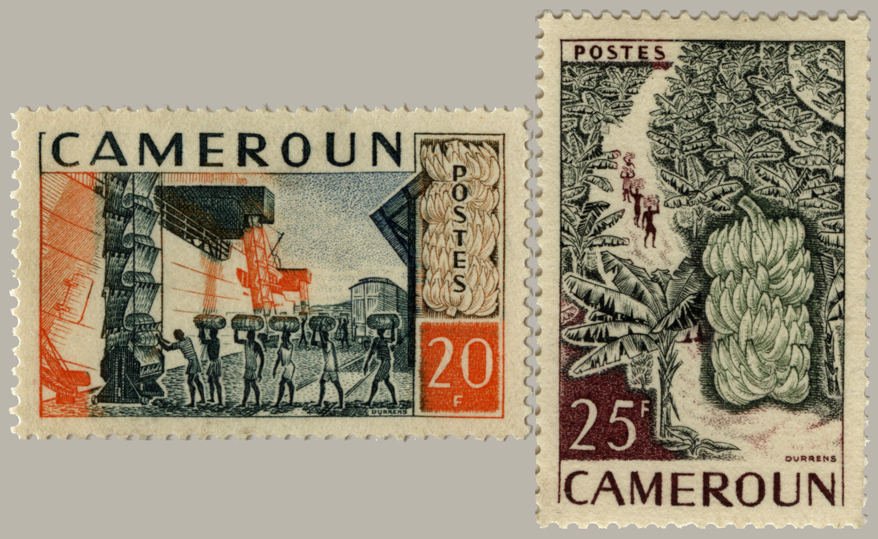 Cameroun Banana Stamp