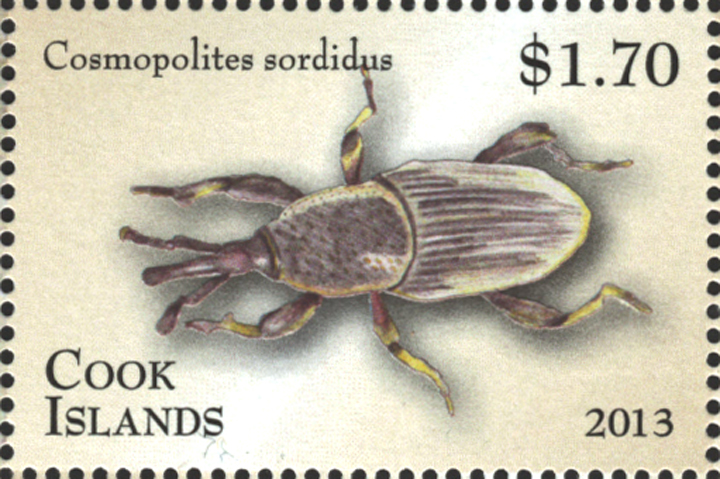 Cook Islands Banana Stamp