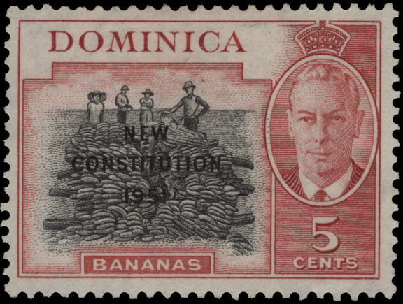 Dominica Banana Stamp