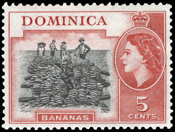 Dominica Banana Stamp