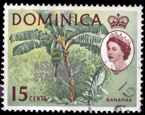 Dominica Banana Stamp