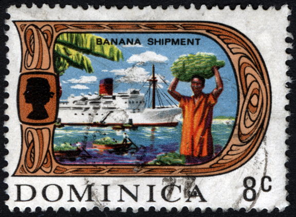 Dominica Banana Stamp