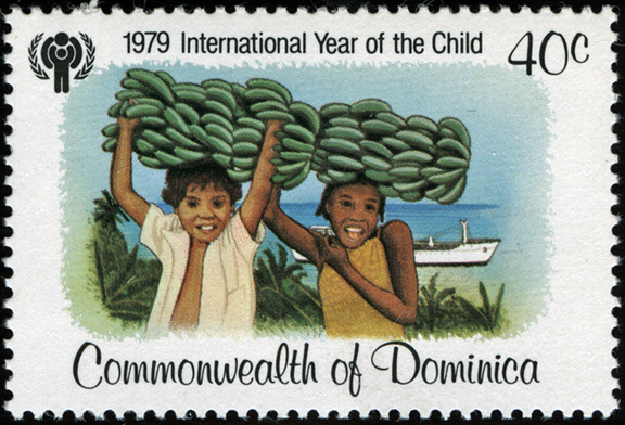 Dominica Banana Stamp