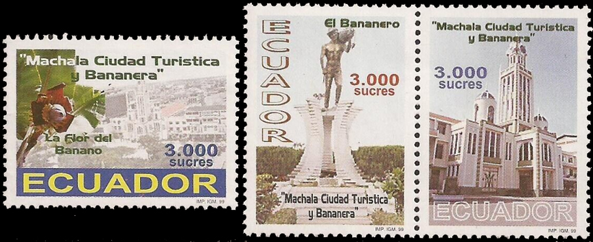 Ecuador Banana Stamp