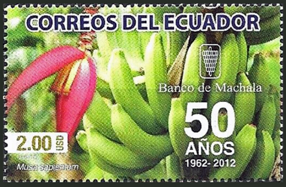 Ecuador Banana Stamp