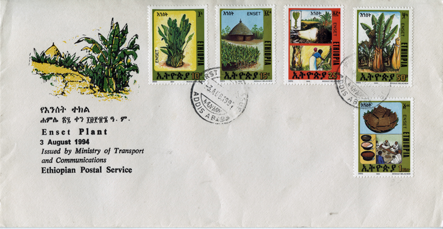 Ethiopia Banana Stamp