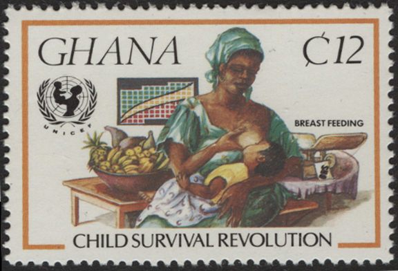 Ghana Banana Stamp