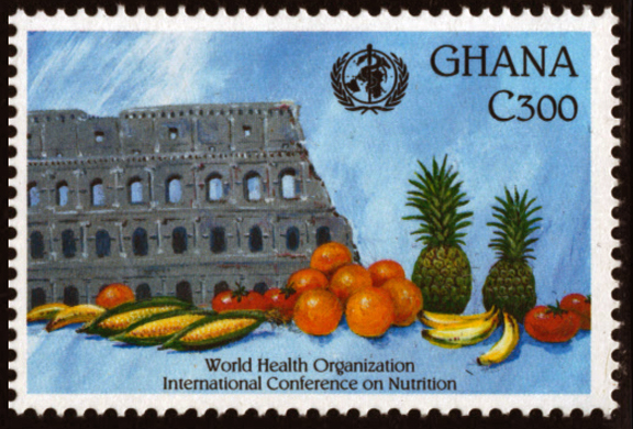 Ghana Banana Stamp