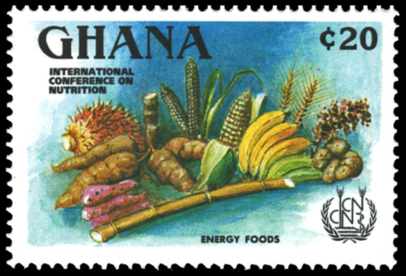 Ghana Banana Stamp
