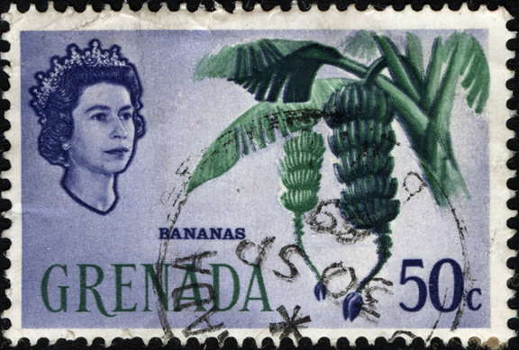 Grenada Banana Stamp