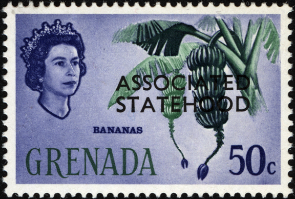 Grenada Banana Stamp
