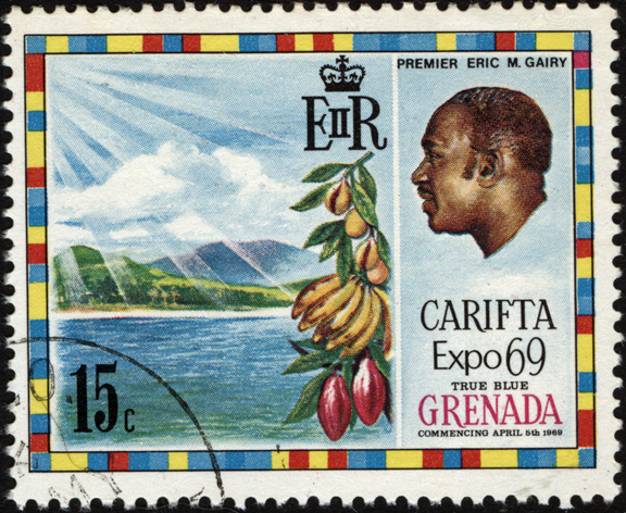 Grenada Banana Stamp
