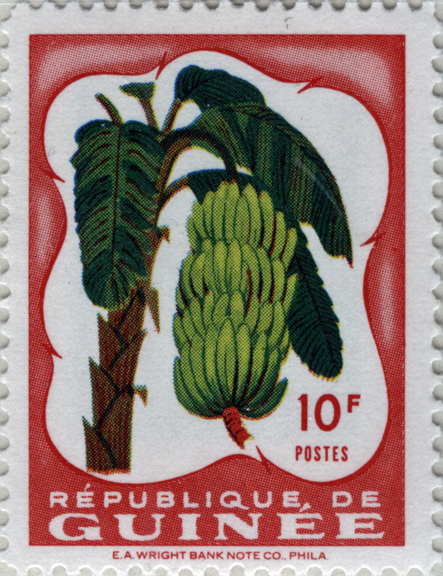 Guinea Banana Stamp