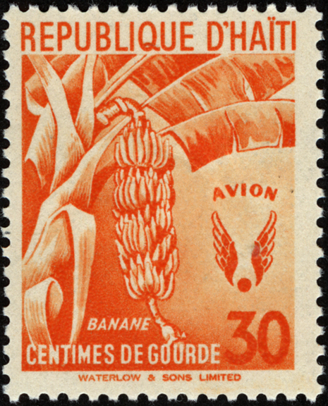 Haiti Banana Stamp