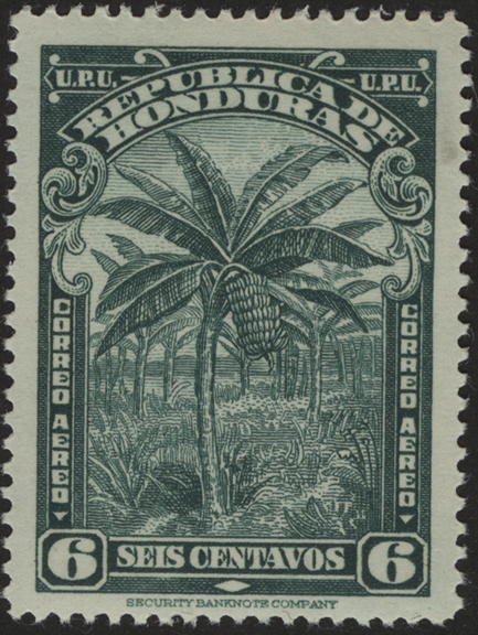 Honduras Banana Stamp