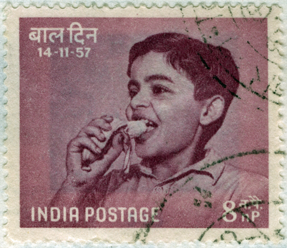 India Banana Stamp