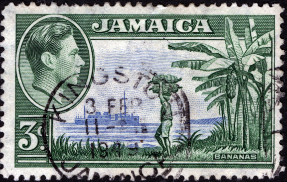 Jamaica Banana Stamp