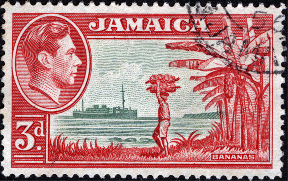 Jamaica Banana Stamp