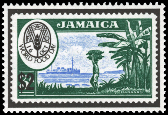 Jamaica Banana Stamp