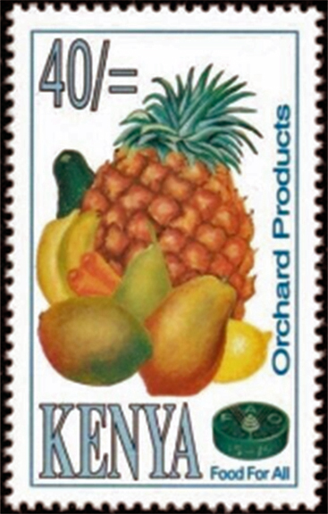Kenya Banana Stamp