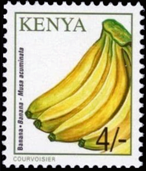 Kenya Banana Stamp