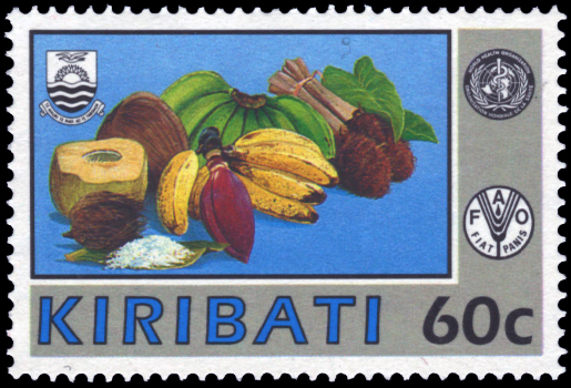 Kiribati Banana Stamp