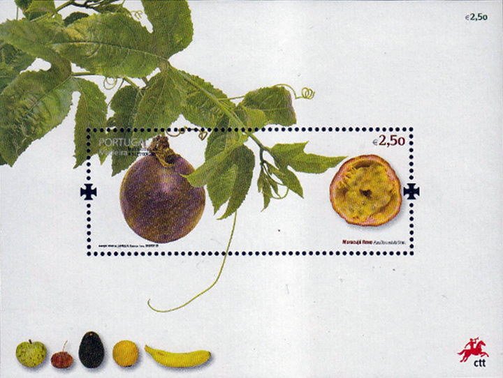 Portugal (Madeira) Banana Stamp