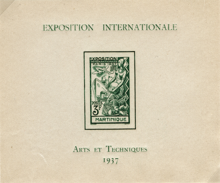 Colonial Arts Exposition Souvenir Sheet