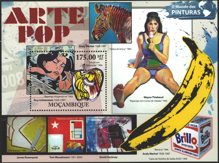 Mozambique Banana Stamp