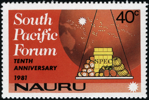 Nauru Banana Stamp