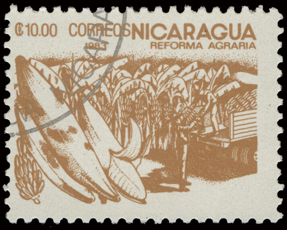 Nicaragua Agricultural Reform Stamp