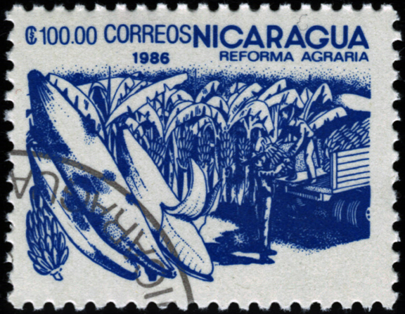 Nicaragua Agricultural Reform Stamp