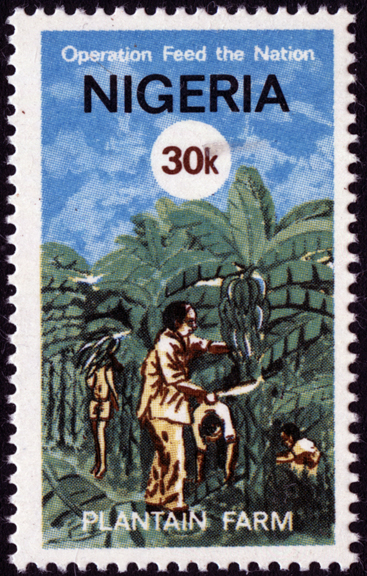Nigeria Banana Stamp