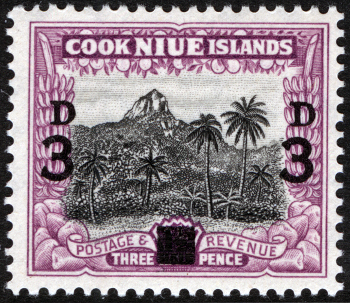 Niue Banana Stamp