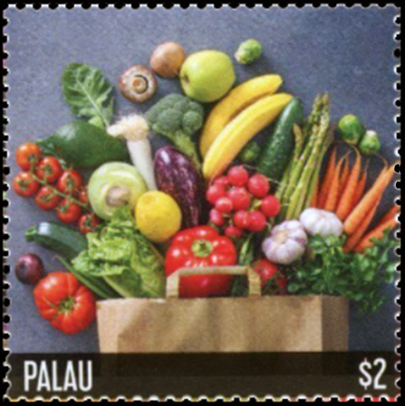 Palau Banana Stamp