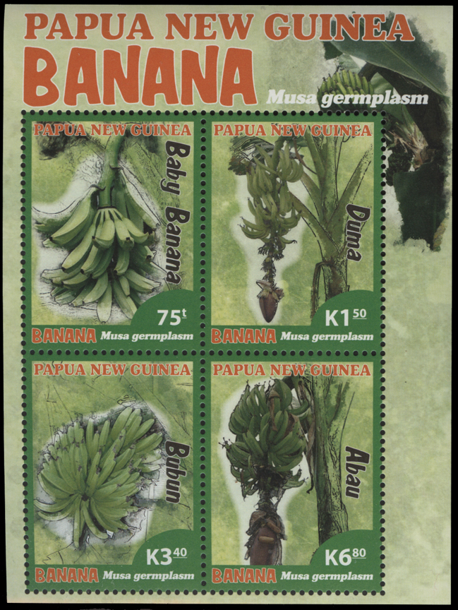 Papua New Guinea Banana Stamp
