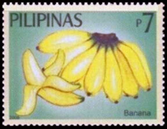 Philippines Banana Stamp