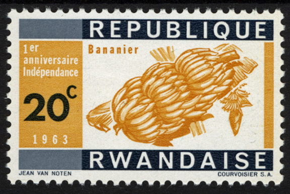 Rwanda Banana Stamp