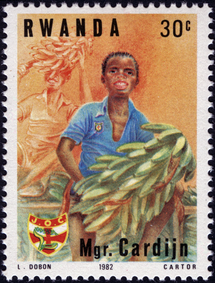 Rwanda Banana Stamp