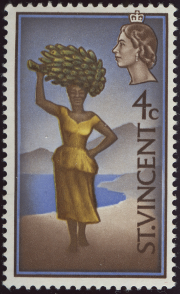 Saint Vincent Banana Stamp