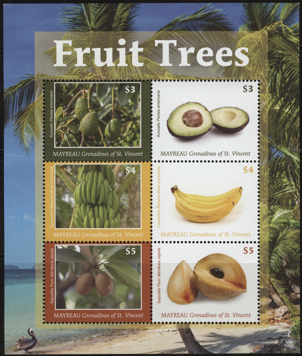 Saint Vincent (Grenadines) Banana Stamp
