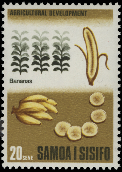 Samoa Banana Stamp
