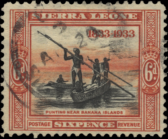 Sierra Leone Banana Stamp